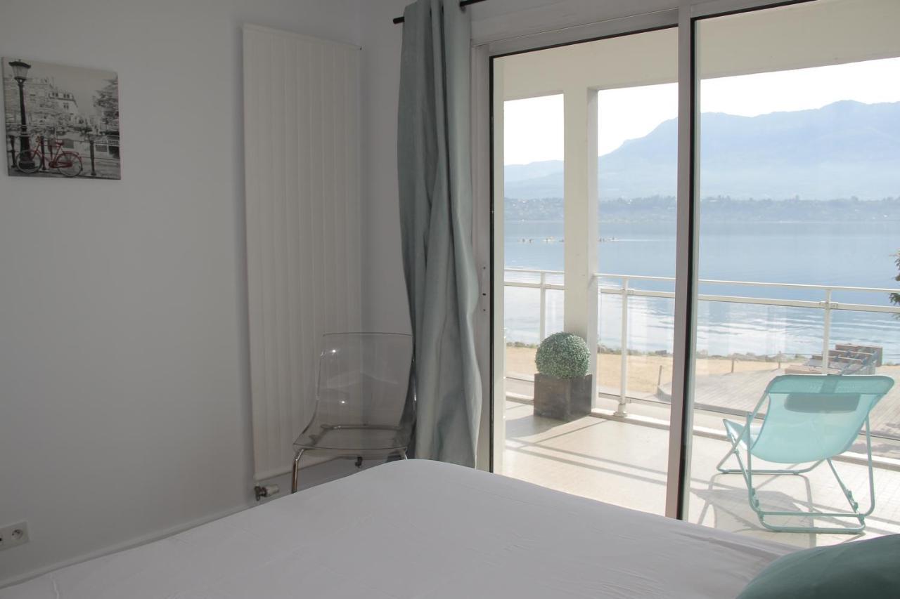 Les Suites Du Port Le Bourget-du-Lac Exteriör bild
