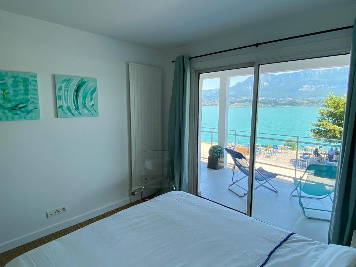 Les Suites Du Port Le Bourget-du-Lac Exteriör bild