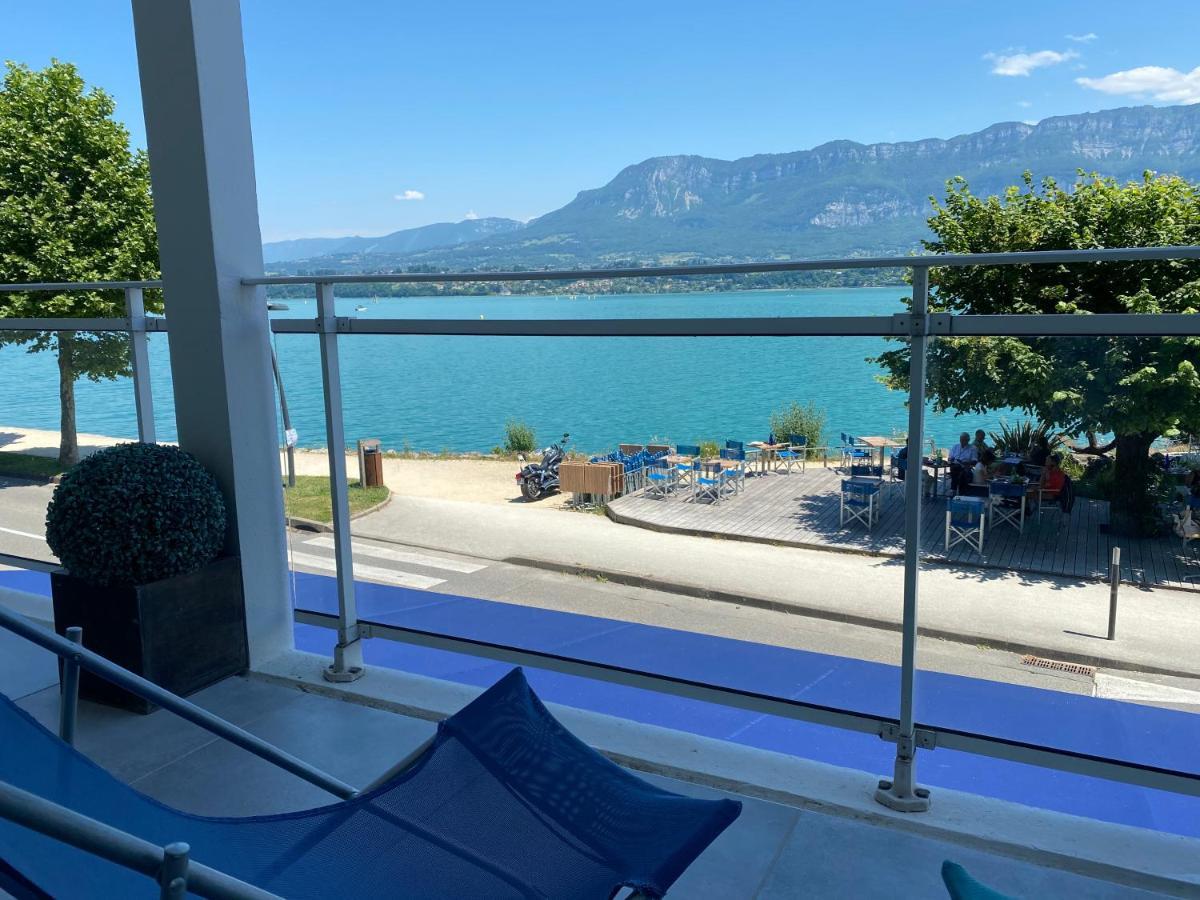 Les Suites Du Port Le Bourget-du-Lac Exteriör bild