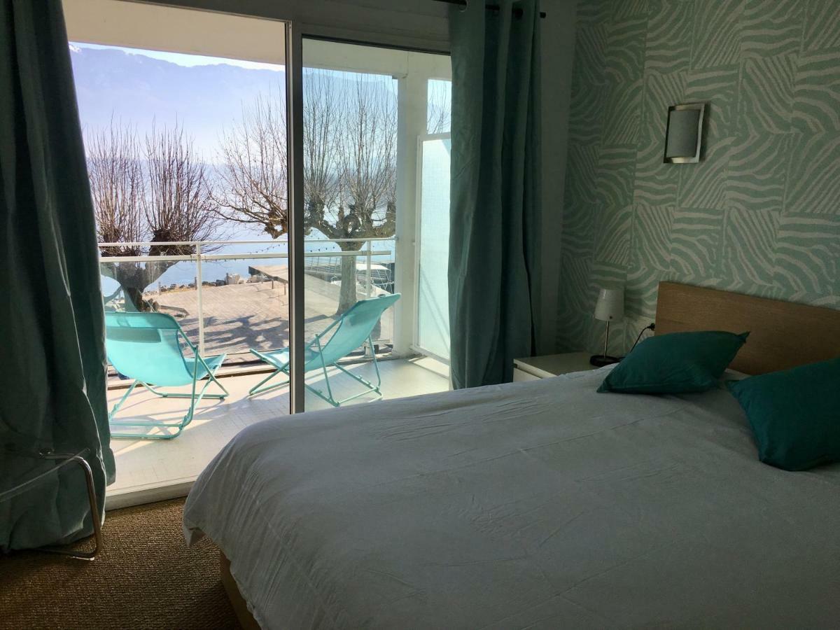 Les Suites Du Port Le Bourget-du-Lac Exteriör bild